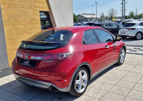 Honda Civic cena 27900 przebieg: 159000, rok produkcji 2009 z Czyżew małe 172